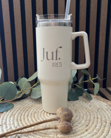 THERMOSBEKER XL JUF | MET NAAM