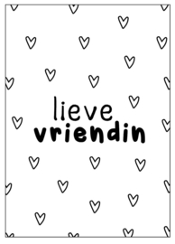 Kaart Lieve vriendin