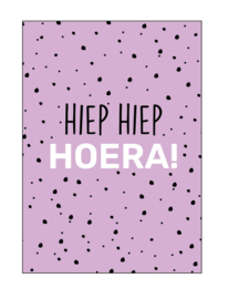 Kaart Hiep Hiep Hoera!
