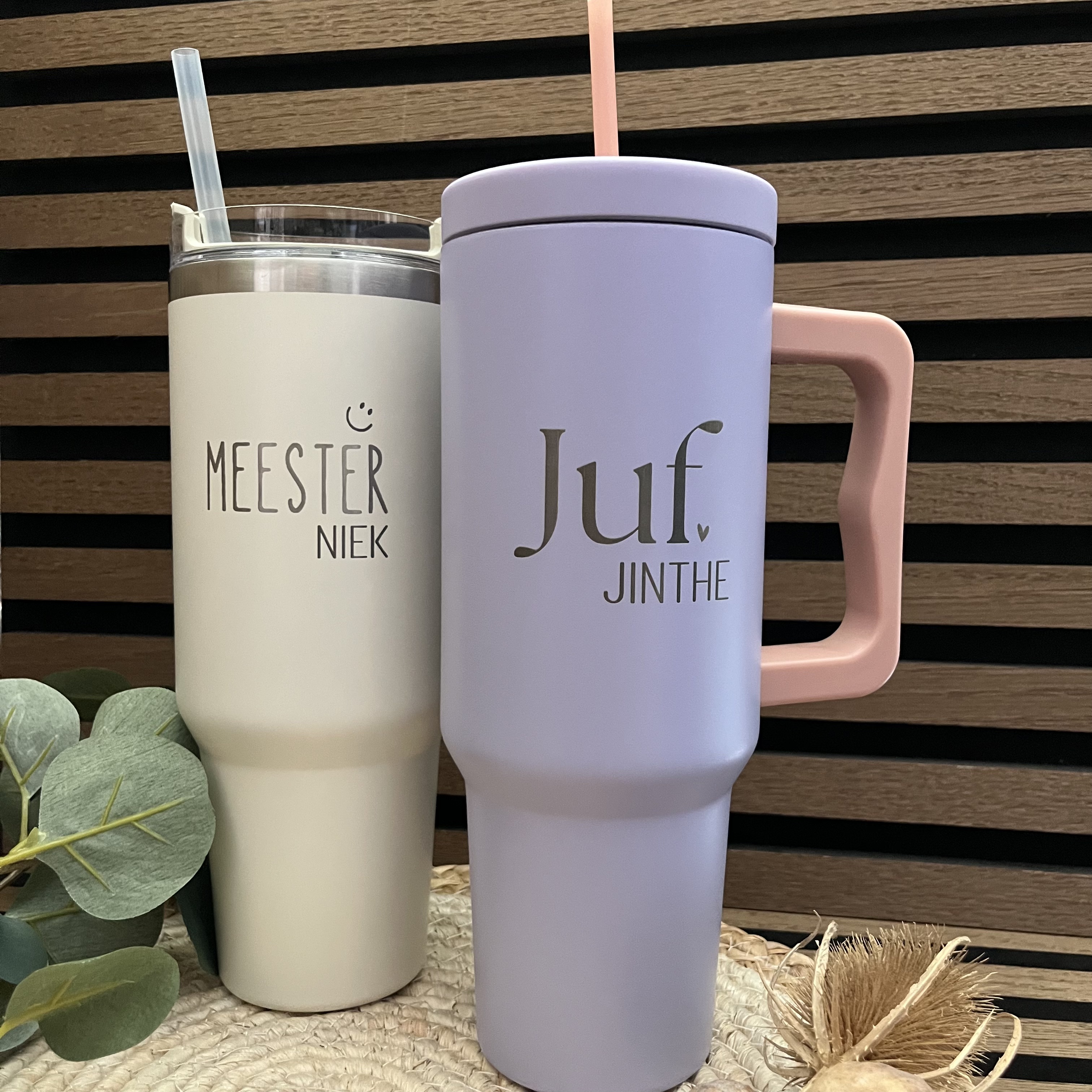THERMOSBEKER XL JUF | MET NAAM