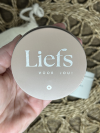 KAARSJE | LIEFS VOOR JOU!
