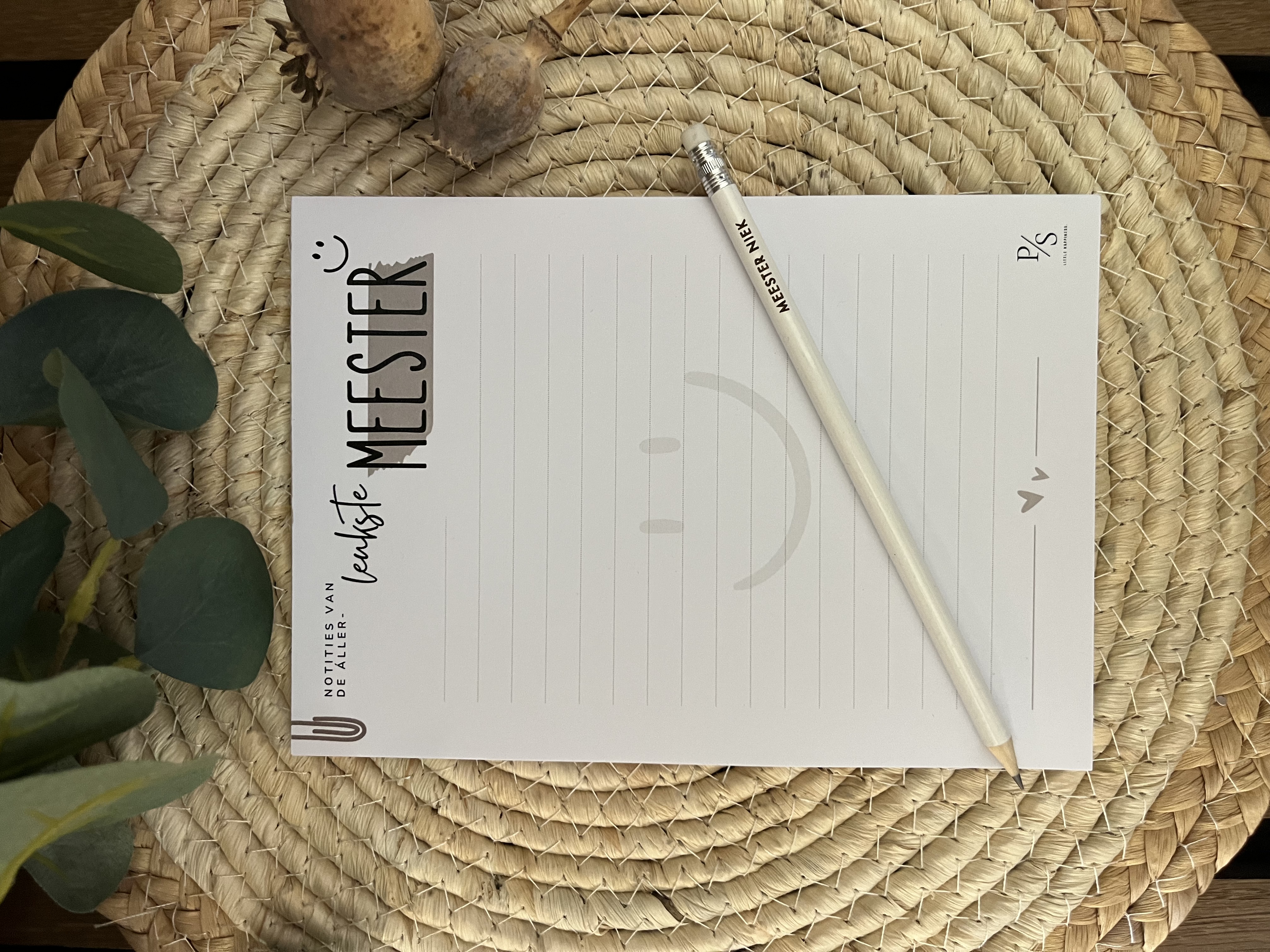 Notitieblok | NOTITIES VAN DE ÀLLER leukste MEESTER