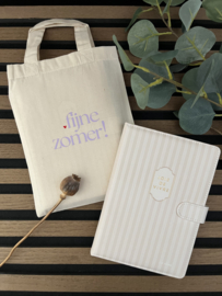 NOTITIEBOEK BEIGE | NAAM JUF