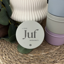 KAARSJE | LIEVE JUF BEDANKT!