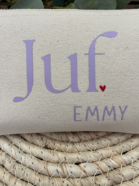 Etui JUF MET NAAM | NATUREL