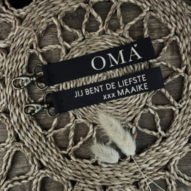 OMA | jij bent de liefste xxx [NAAM] | BLACK