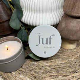 KAARSJE | LIEVE JUF BEDANKT!