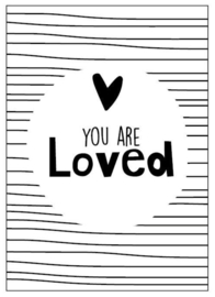 Kadokaartje XL| YOU ARE Loved