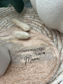 ONDERZETTER  |  RELAXMOMENTJE VAN MAMA