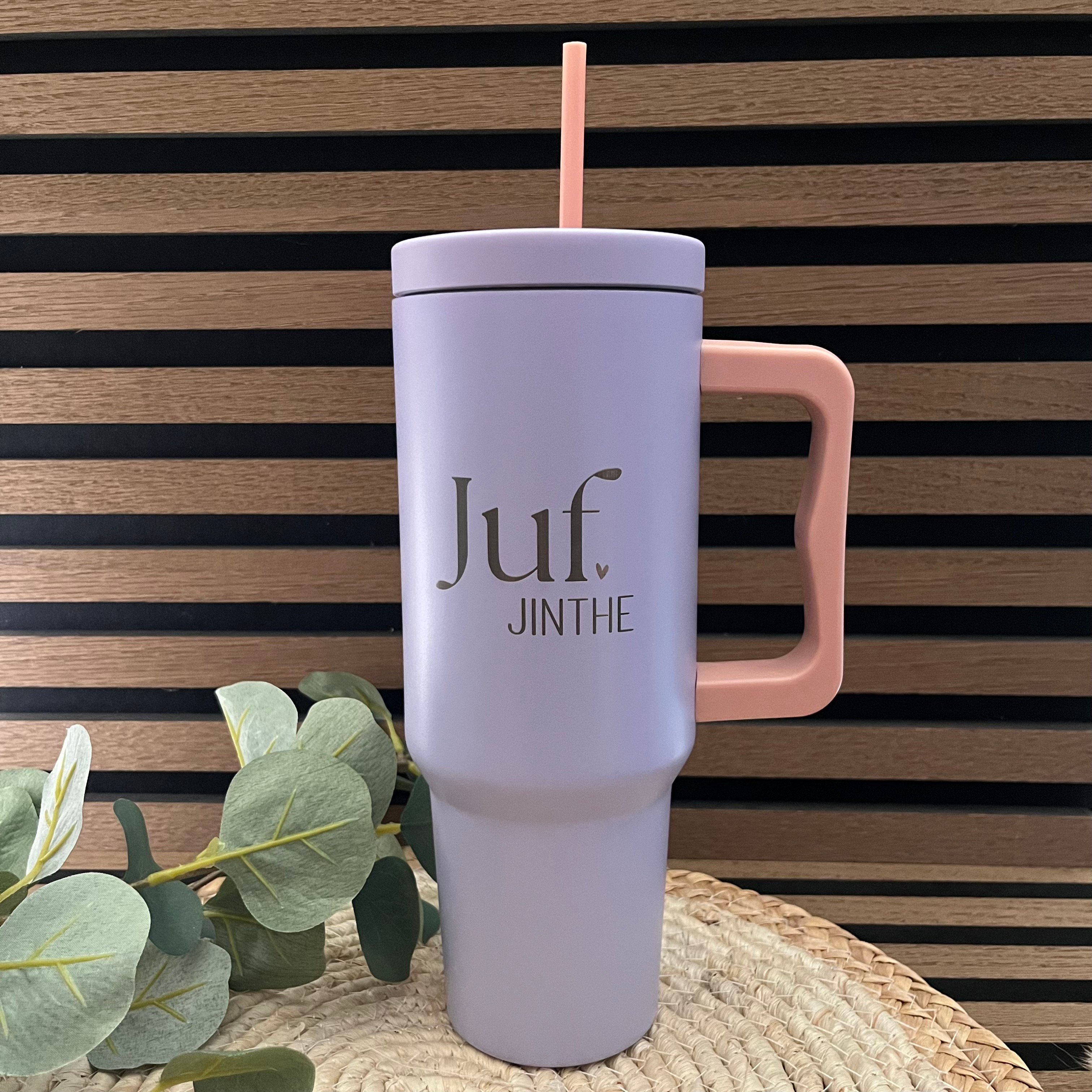 THERMOSBEKER XL JUF | MET NAAM