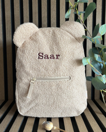 PRET TEDDY RUGZAK | BEIGE