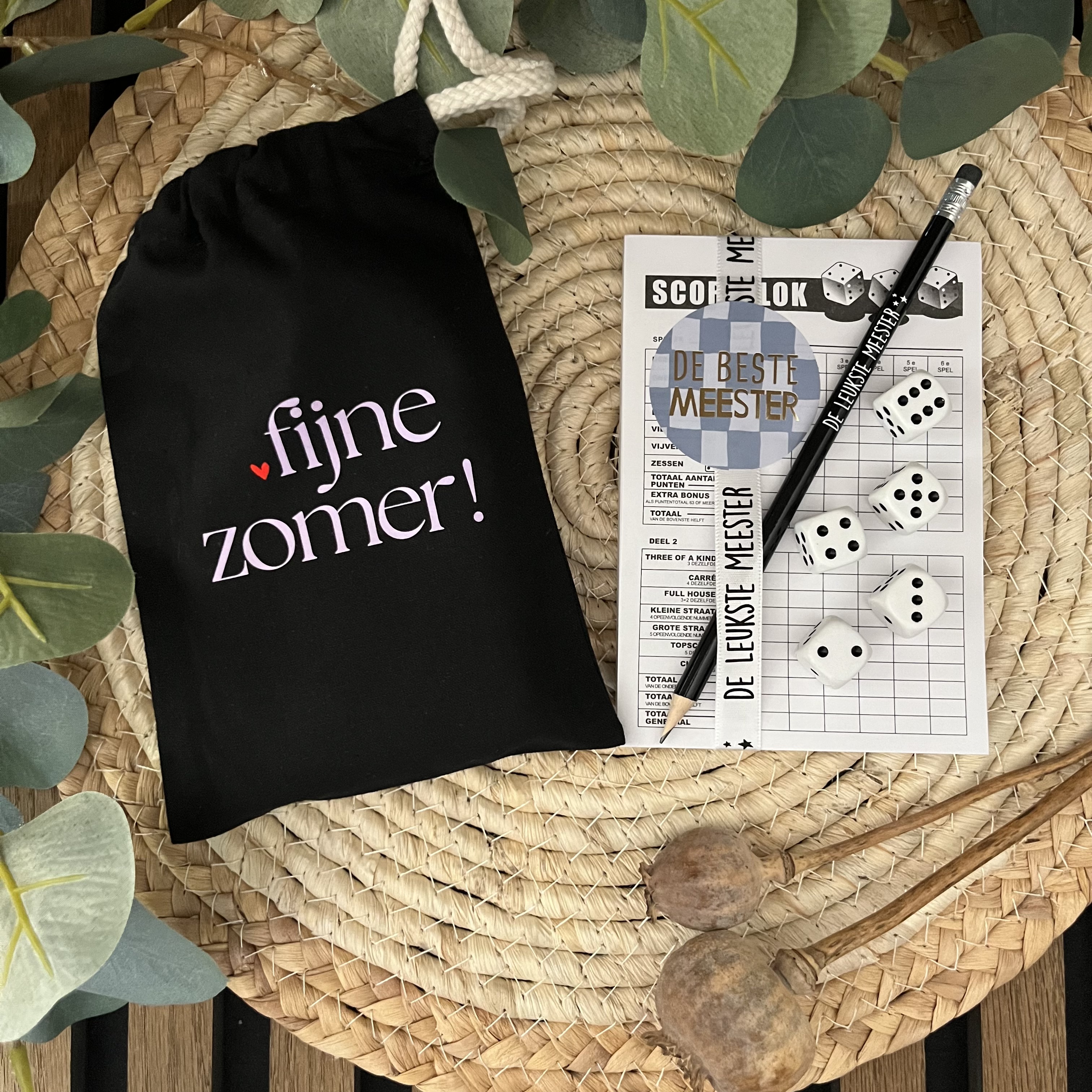FIJNE ZOMER Meester! | Yahtzee