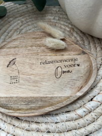 ONDERZETTER  |  RELAXMOMENTJE VOOR OMA