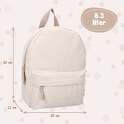 PRET RUN AROUND Rugzak | CORDUROY BEIGE