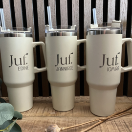 THERMOSBEKER XL JUF | MET NAAM