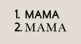 MAMA | jij bent de liefste xxx [NAAM] | BLACK