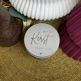 KAARSJE | WARME KERST VOOR JOU/JULLIE! | SIERLIJK