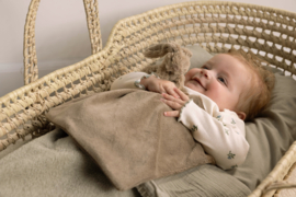 MINI RABBIT RICHIE BLANKET | CLAY