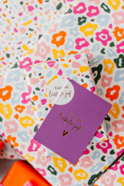 5x Sticker | Voor de liefste Juf