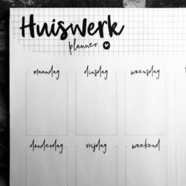 Huiswerkplanner