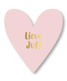 KAART | LIEVE JUF! | HARTJE