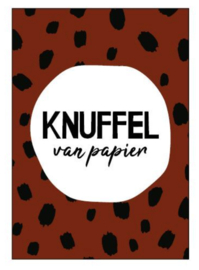 Kadokaartje XL | KNUFFEL van papier