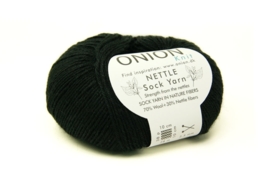 Onion Nettle Sock Yarn - 1012 Zwart