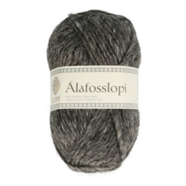 Alafoss lopi 0058 Dark grey heather