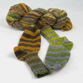 Lazy Lion Sock Yarn - 001- Indian Summer