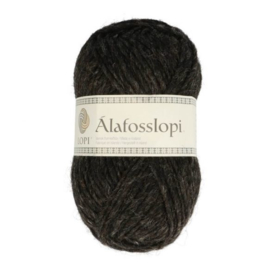 Alafoss lopi 0005 Black heather