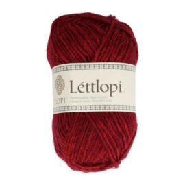 Lett lopi 1409 Garnet red heather