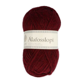 Alafoss lopi 1242 Oxblood red