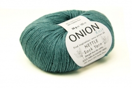 Onion Nettle Sock Yarn - 1025 Petrol