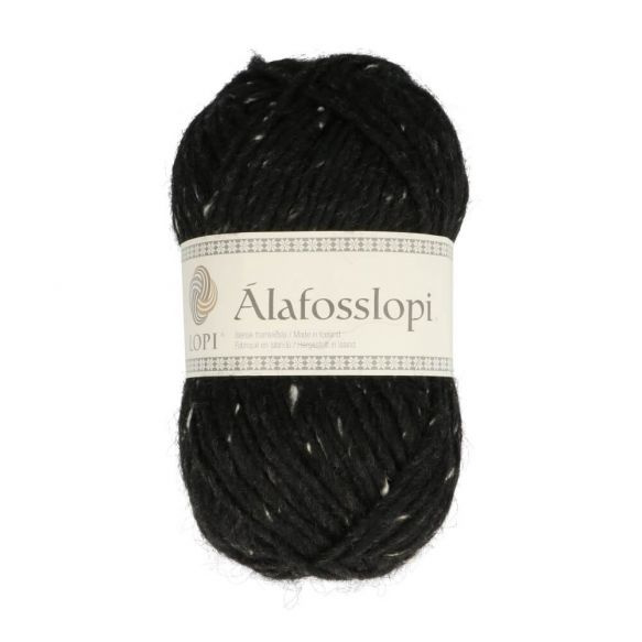 Alafoss lopi 9975 Black tweed
