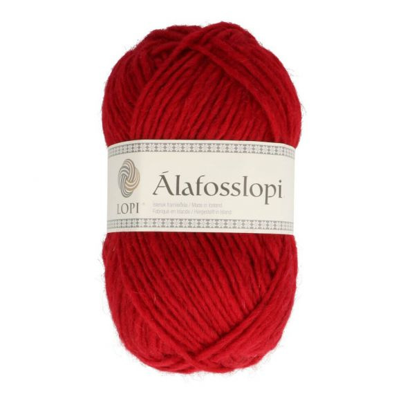 Alafoss lopi 0047 Happy red