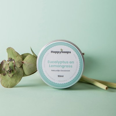Happy Soaps - Deodorant - Eucalyptus & Lemongrass