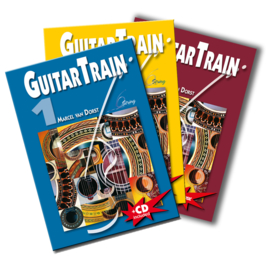 Guitar Train serie met CD en Plectrums Gratis verzending