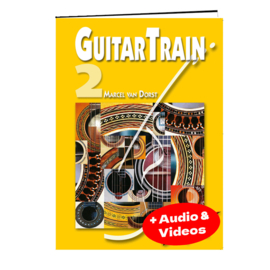 Guitar Train 2 met Youtube video's, Mp3 download en Plectrums