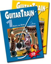 Guitar Train 1 & 2  met CD en Plectrums Gratis verzending