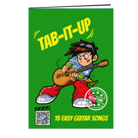 Tab it Up - (Für Notation, bestellen Sie Pop it Up), Gitarrenbuch für Anfänger mit Online-Videos