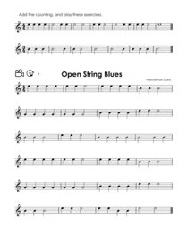 Guitar Train 1 - English Edition - Guitar Method for beginners - Marcel van Dorst - Online Video's and Mp3 download