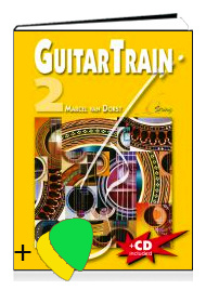 Guitar Train 2 met Youtube video's, CD en Plectrums