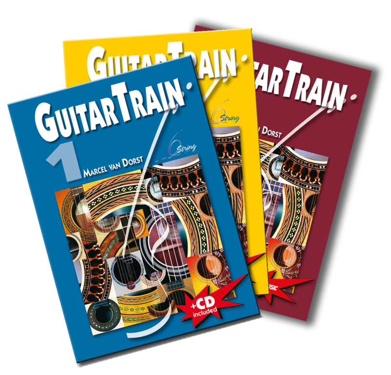 Guitar Train serie met CD en Plectrums Gratis verzending