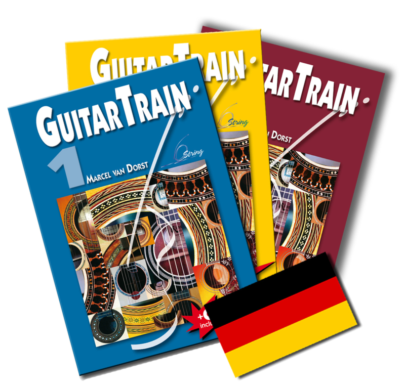 Guitar Train serie Duitstalig met CD en Plectrums Gratis verzending