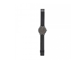 Zwart stainless steel horloge