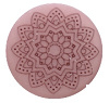 Cabochon Polaris 20mm Mandala matt Bridal rose