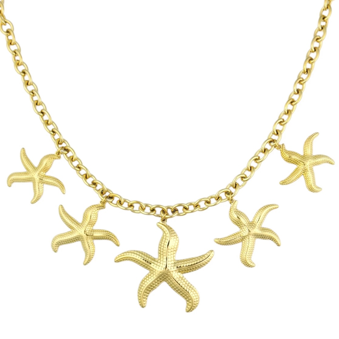 FIVE SEASTAR BEDELKETTING