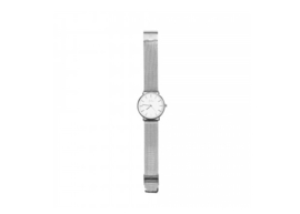 Zilver minute horloge