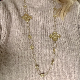 FLOWER LANGE KETTING