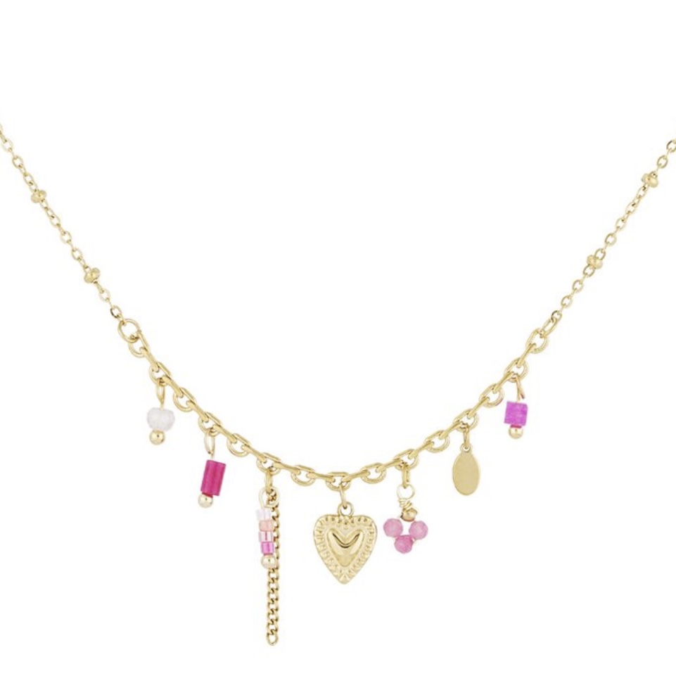 PINK BEDELKETTING